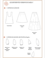 Charger l'image dans la galerie, Patron de couture Dahlia Robe/blouse