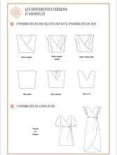 Charger l'image dans la galerie, Patron de couture Amaryllis Robe