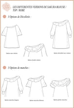 Charger l'image dans la galerie, Patron de couture Sakura Blouse/Robe