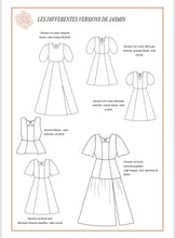 Charger l'image dans la galerie, Patron de couture Robe Jasmin
